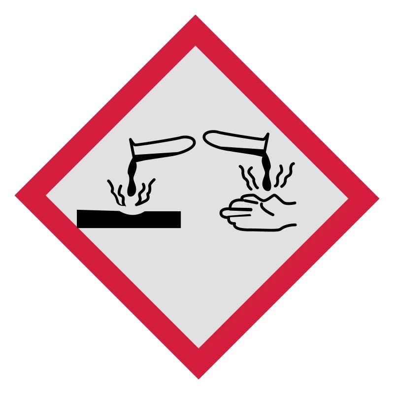 Gefahrstoffe ätzend
