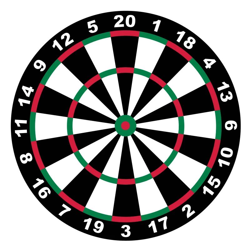 Cible de fléchettes