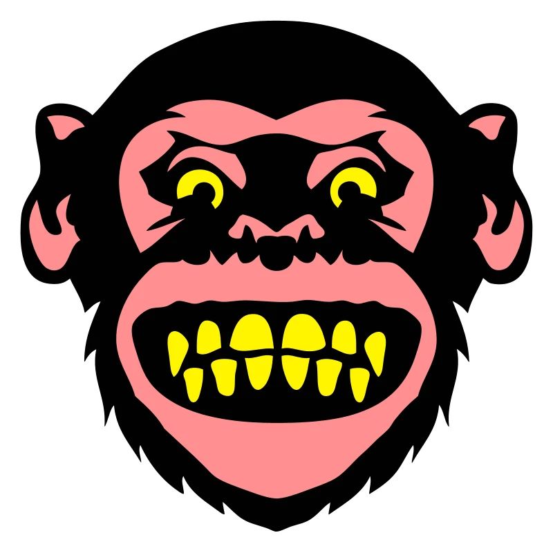 monkey monkey Grimasse 8