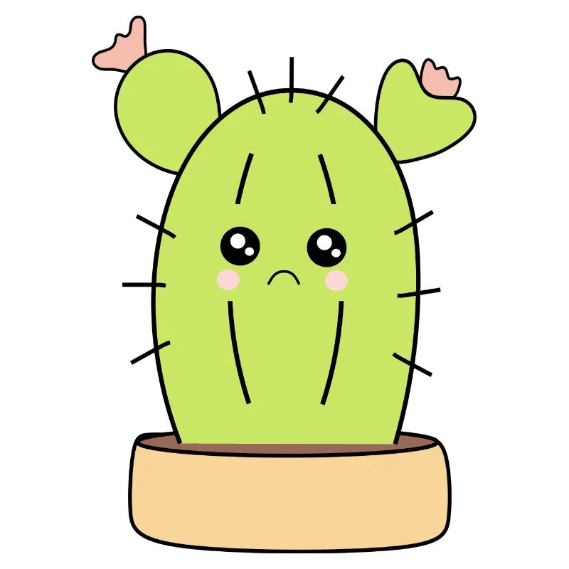 sad cactus