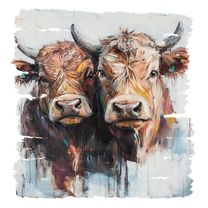 Zwei Jungbullen oder zwei Kühe?