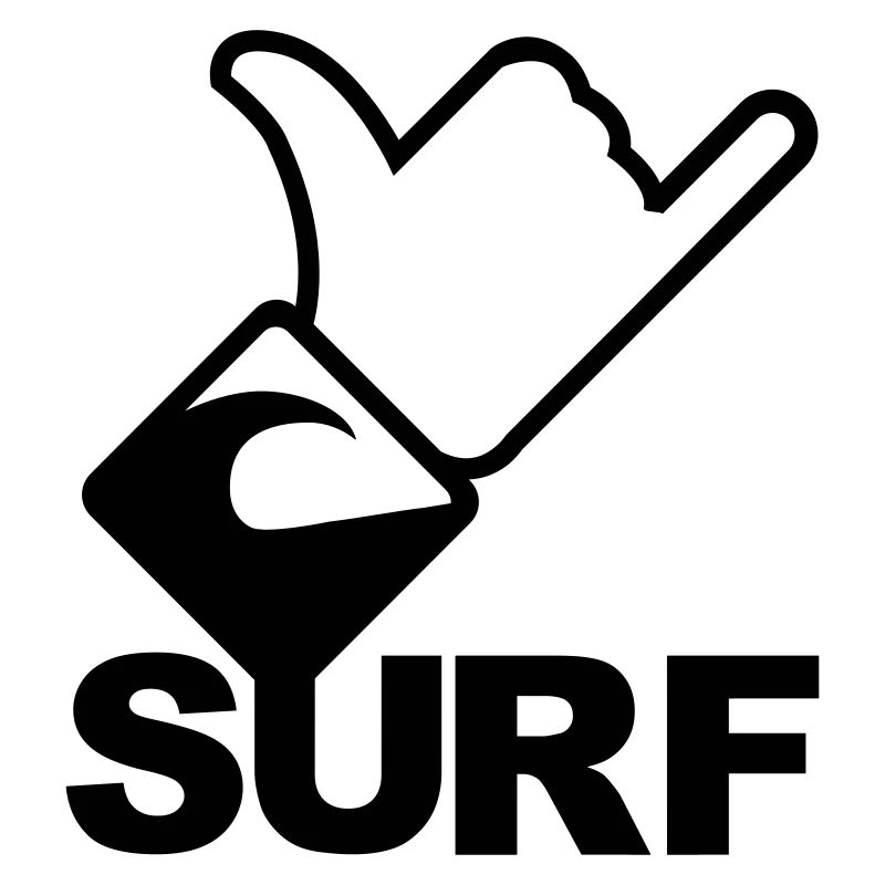 Shaka Sign Surf