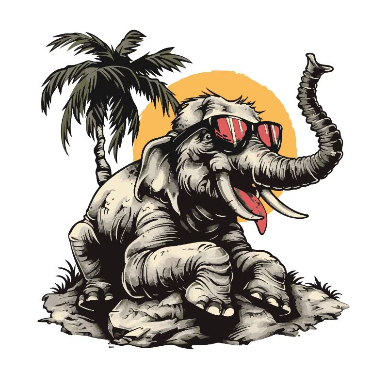 Elephant Island Palm Tree