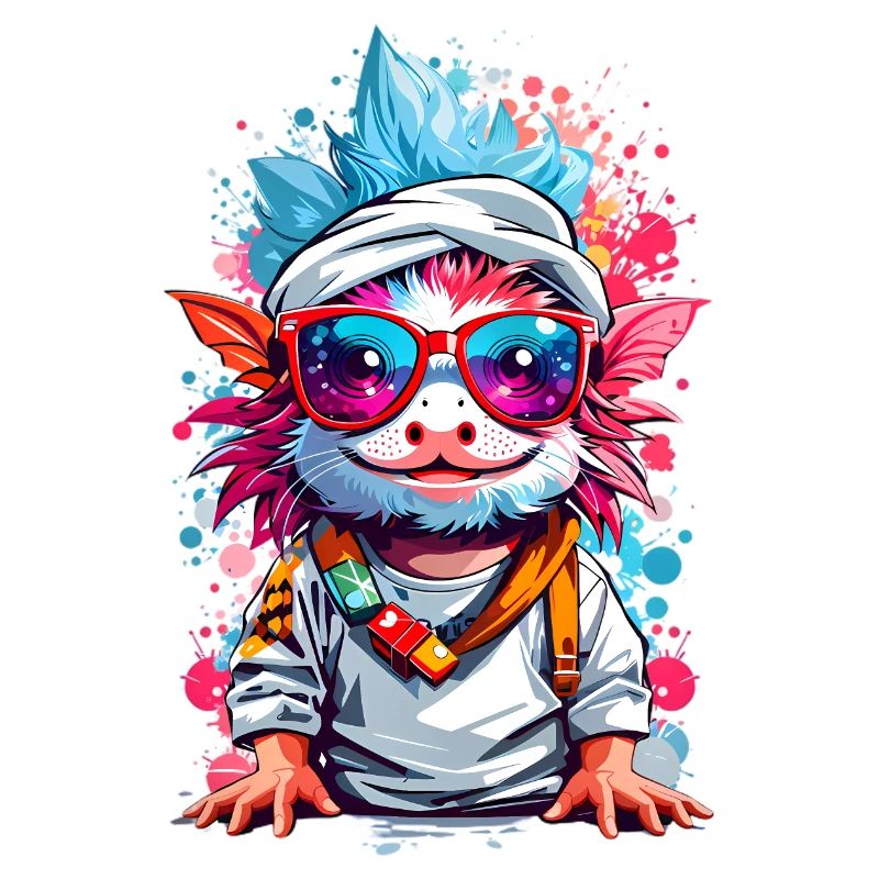 Coole Axolotl