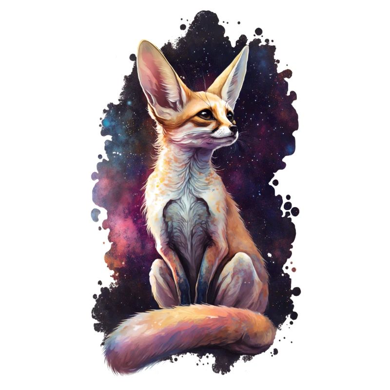 Fennek Fuchs with Galaxy