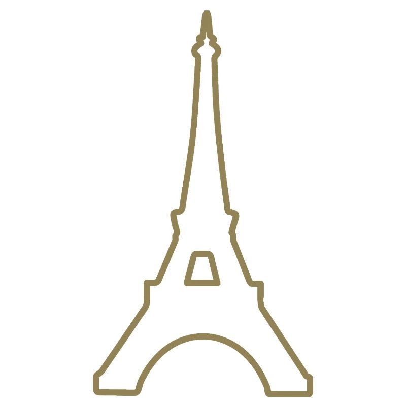 Tour Eiffel Paris monument minimaliste