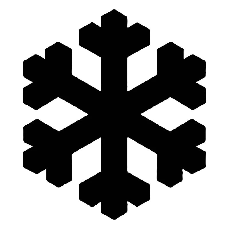 Snowflake black