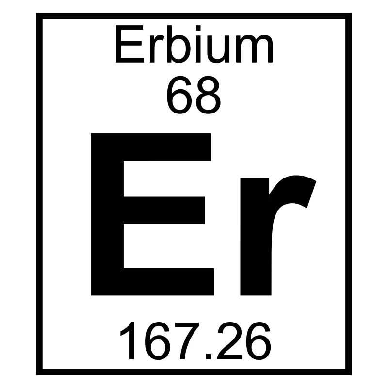 Erbium (Er) (element 68)