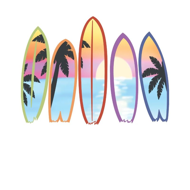 Surfbretter Beach Graphic Surfboarding Surfboarder