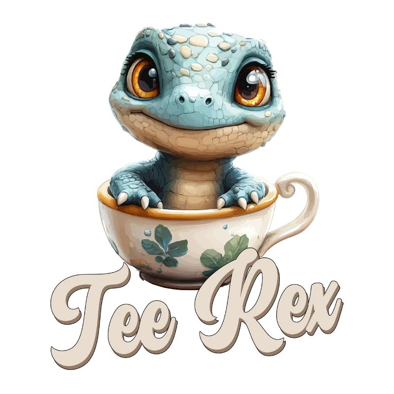 Jeu de mots drôle Dino Tee Rex