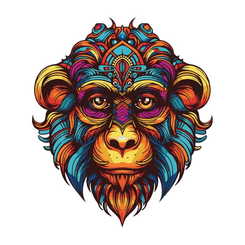 Portrait de singe