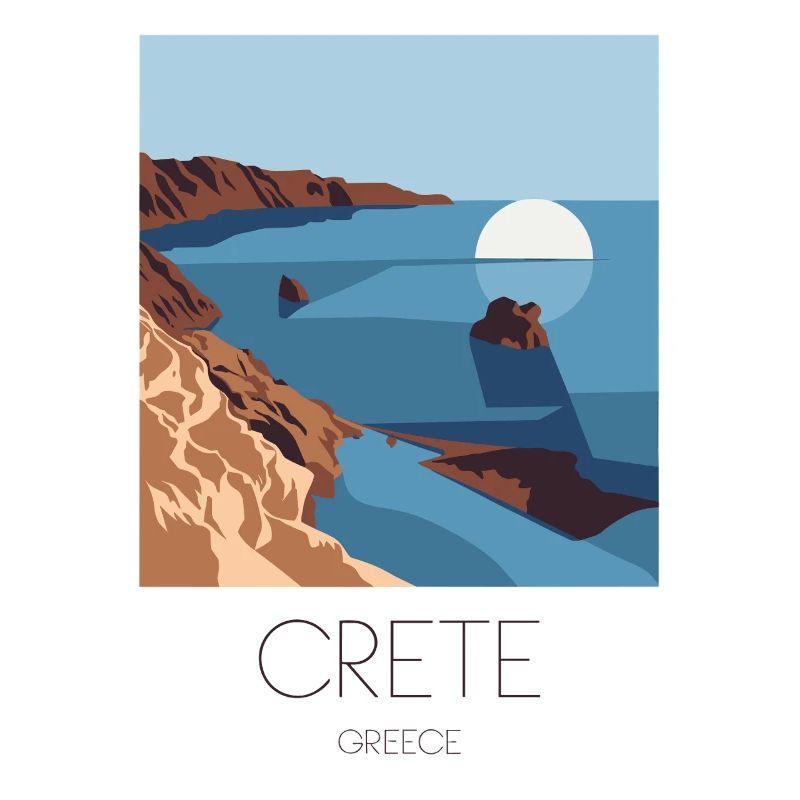 Crète Grèce Souvenir : Méditerranée
