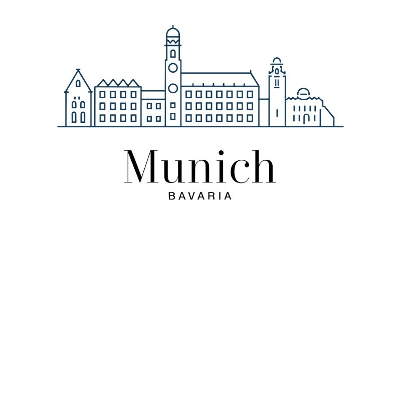 Munich Germany Souvenir Bavaria Architecture