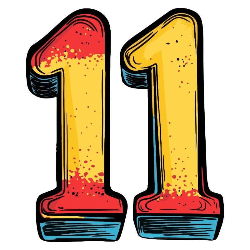 Bande dessinée à 11 chiffres