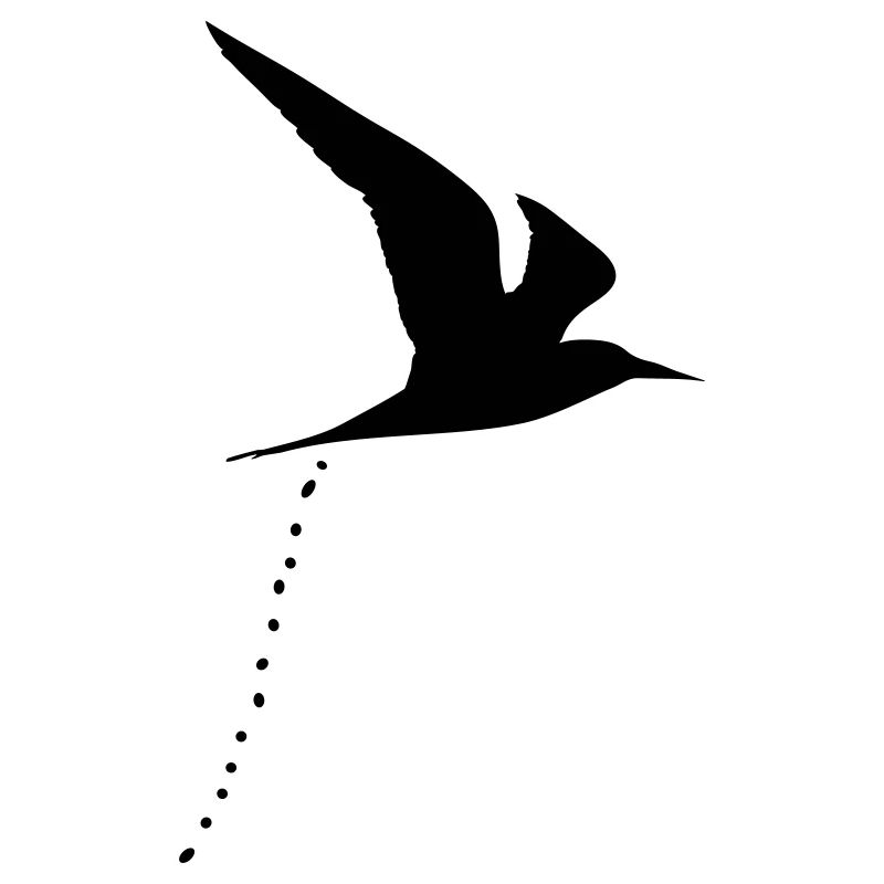 Kackvogel Bird shit vogel kacke scheiße 2c