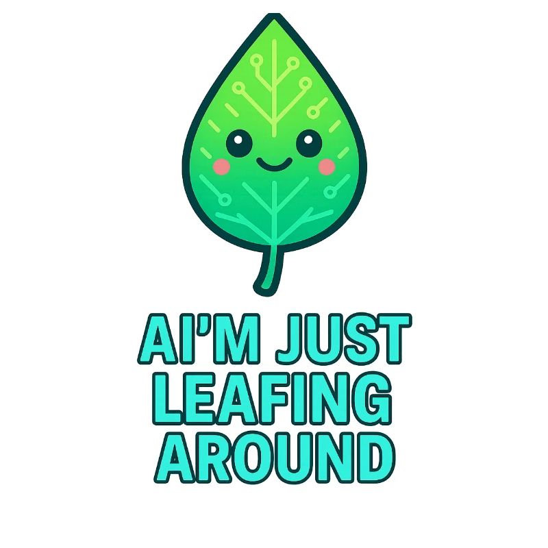 I'm just leafing around – Leaf design