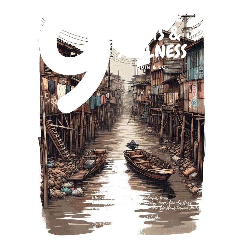 Canal Code Capuche sur pilotis Deep Khlong Streetwear