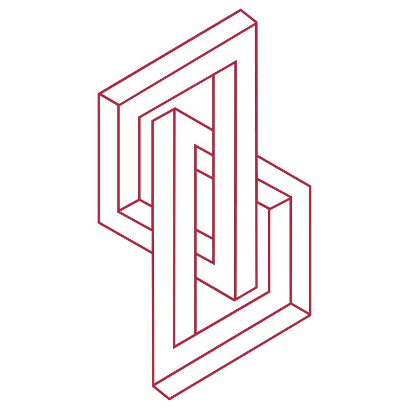Optical Illusion - Impossible figure - Geometry