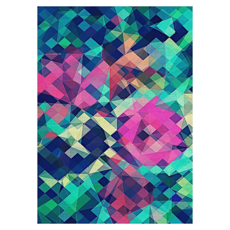 Abstract Rose (Colorful Pattern) Art - Phone Case
