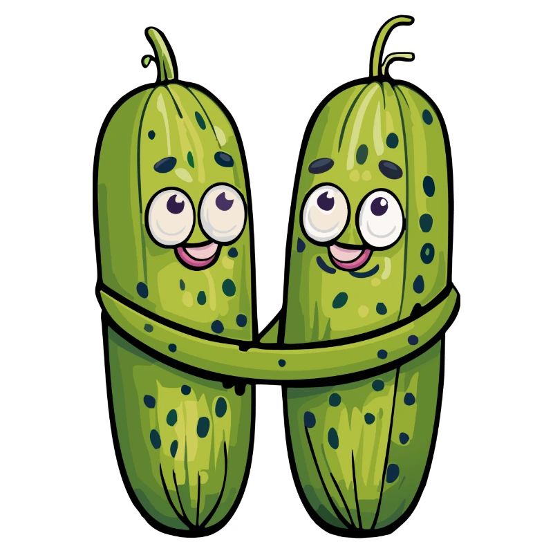 Cornichons amoureux