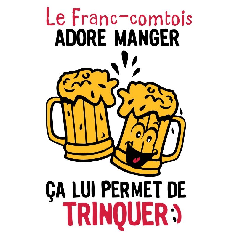 franc comtois trinquer biere alcool verre