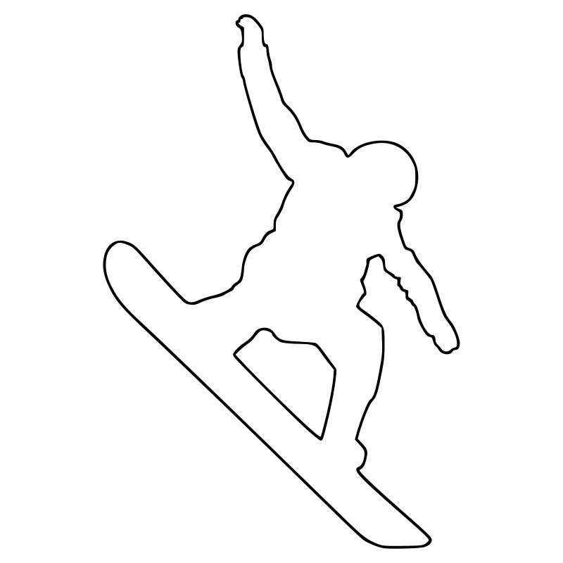 snowboarder fun