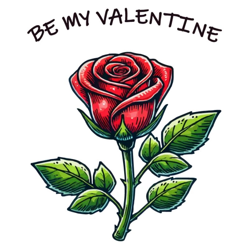 Rose Saint-Valentin