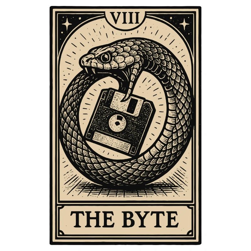 Data Hoarding Tarot – The Byte