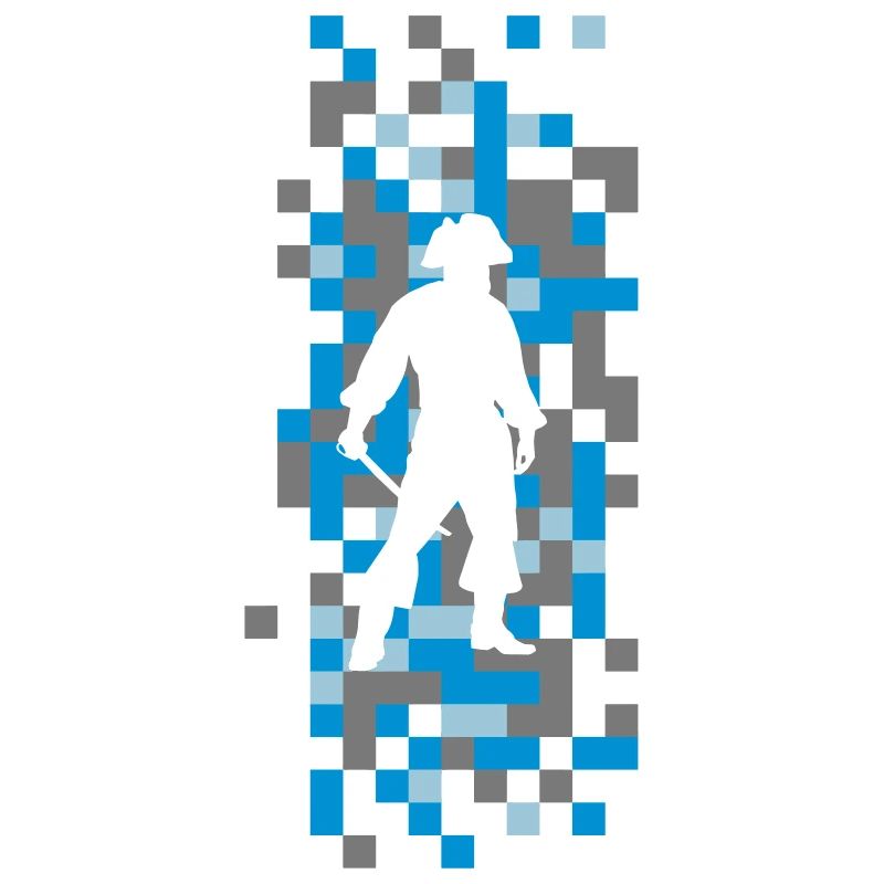 pirate tile pattern abstract motif graphic gift