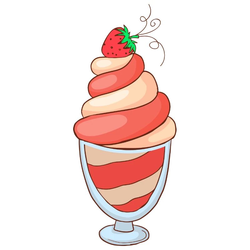 Eis Speiseeis Eiskrem Eiscreme Kugeleis Eisbecher