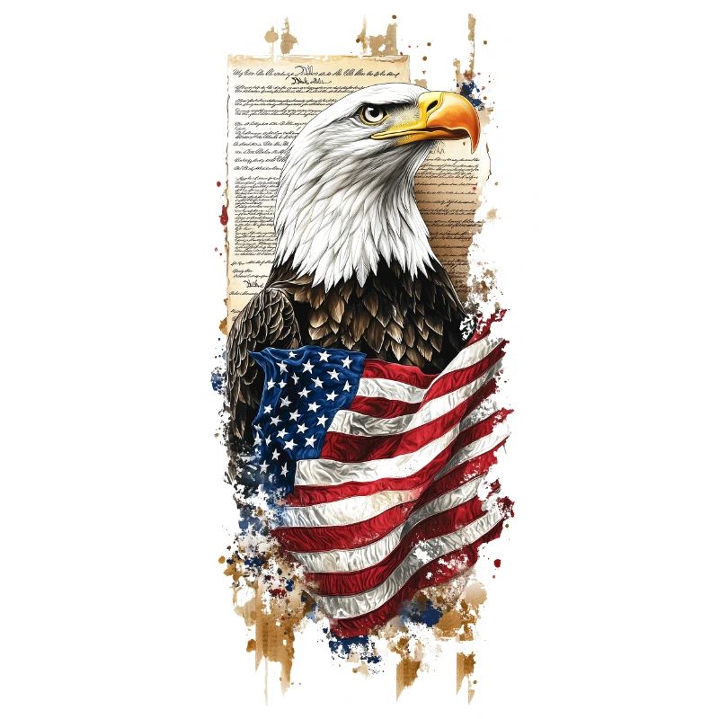 Honor, Eagle and flag