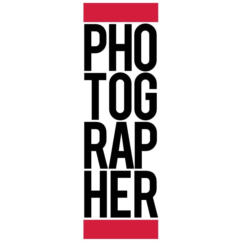 Cool Text Logo Photographer