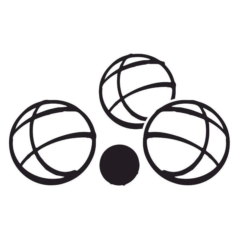 Boules de boules pour joueurs de pétanque