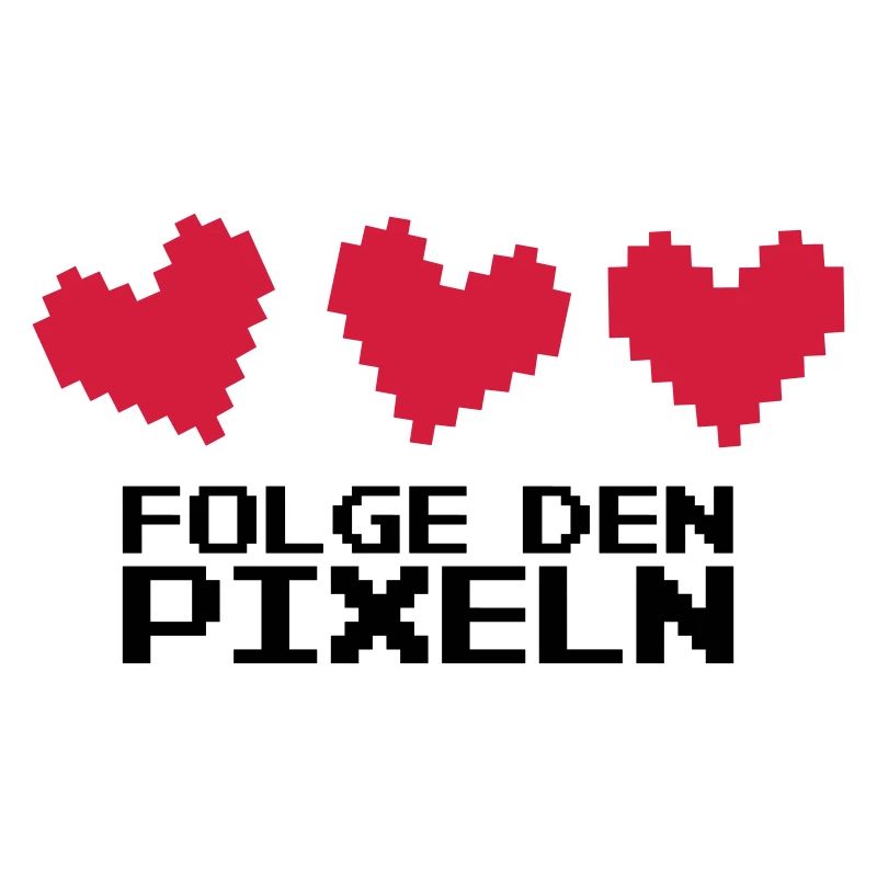 Folge den Pixeln! 8-Bit Retro