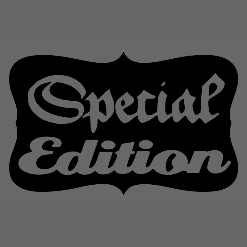 special edition tuner tuning custom bobber sticker