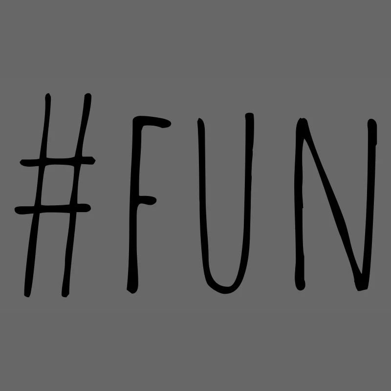 Fun Hashtag - idée cadeau élégant