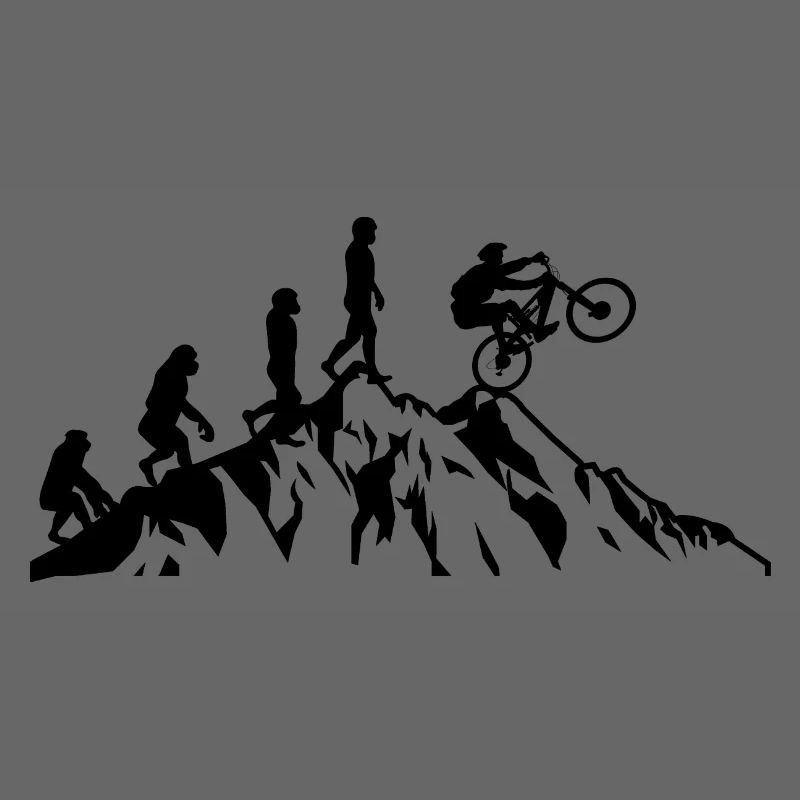 Évolution du VTT à vélo