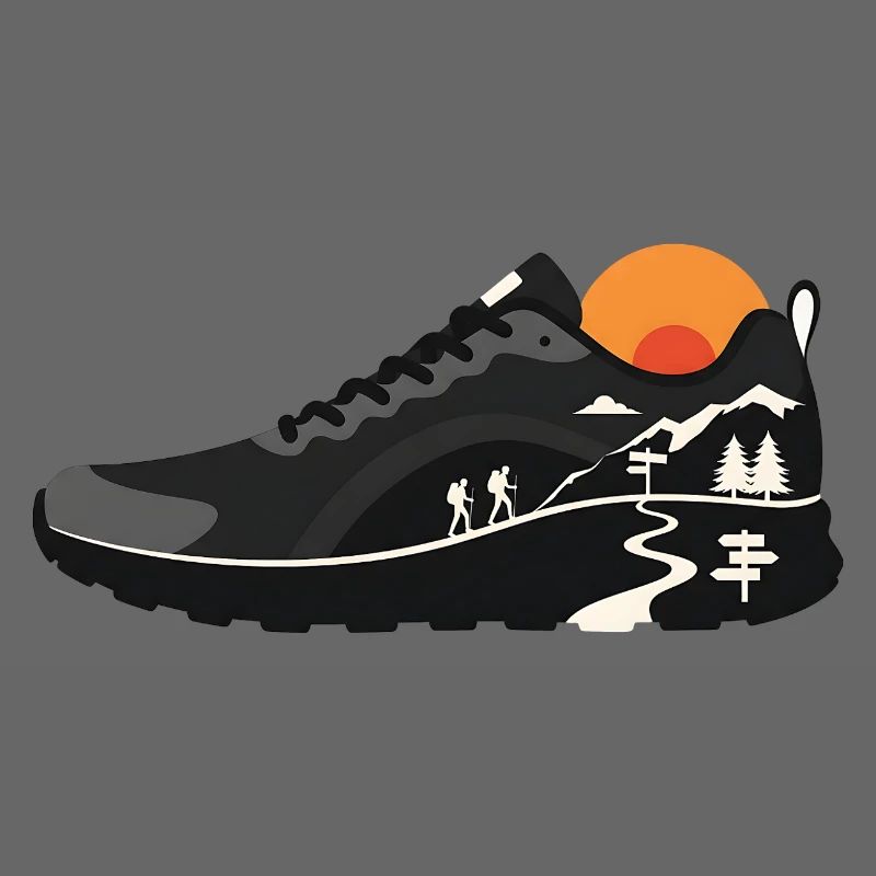 Mountain Trail Wanderschuh-Design