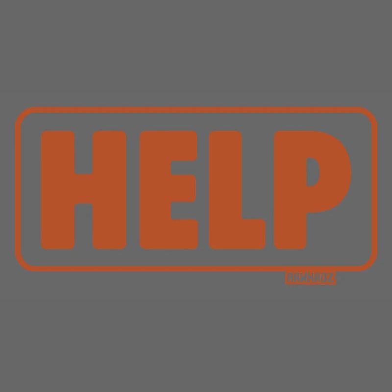 Emergency Sign Retro Design Help