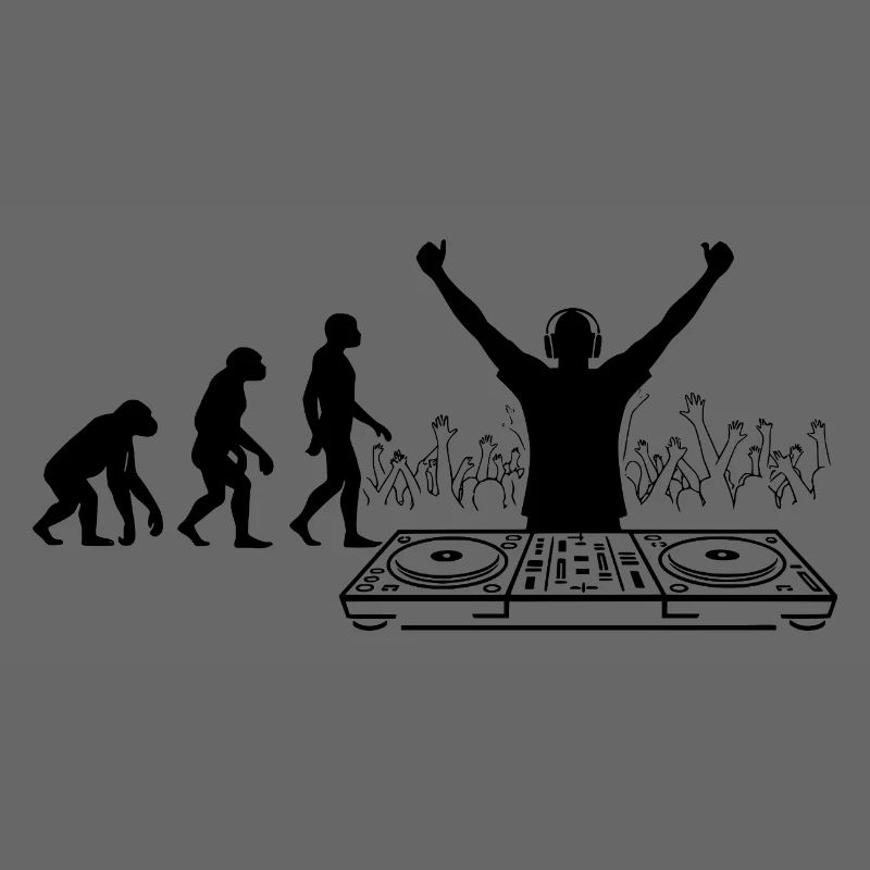 Evolution to DJ Humor Fun