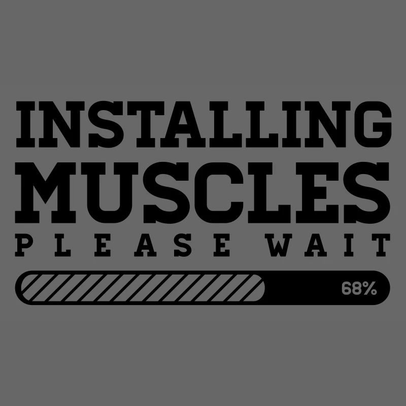 INSTALLING MUSCLES - PLEASE WAIT