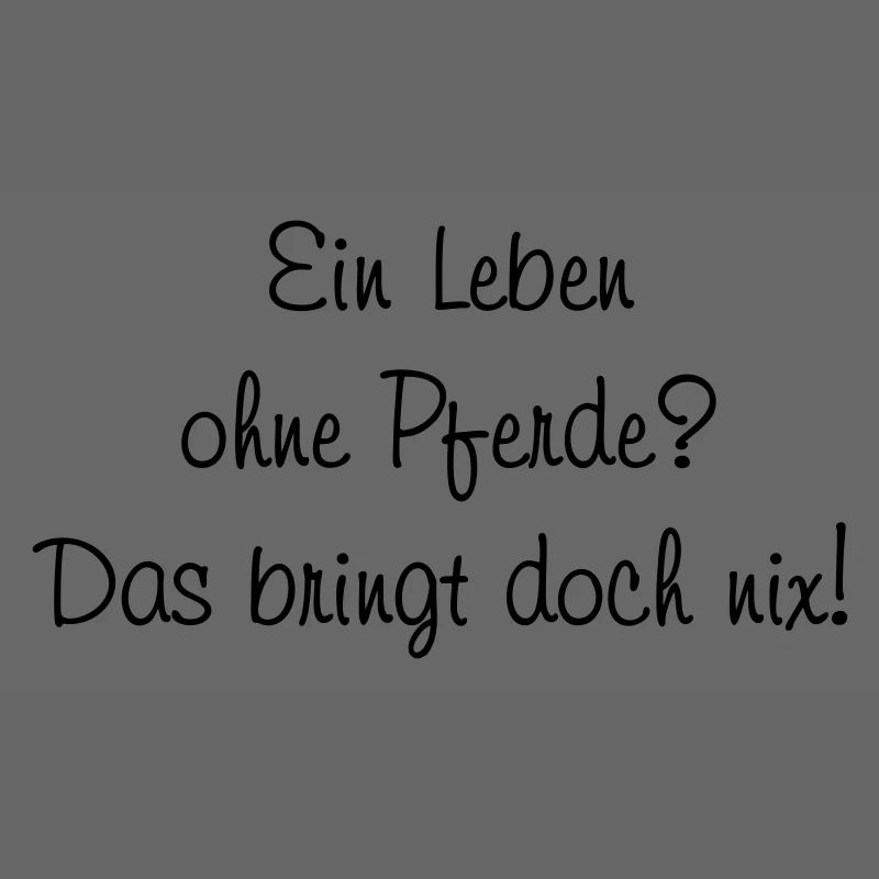 Leben ohne Pferde