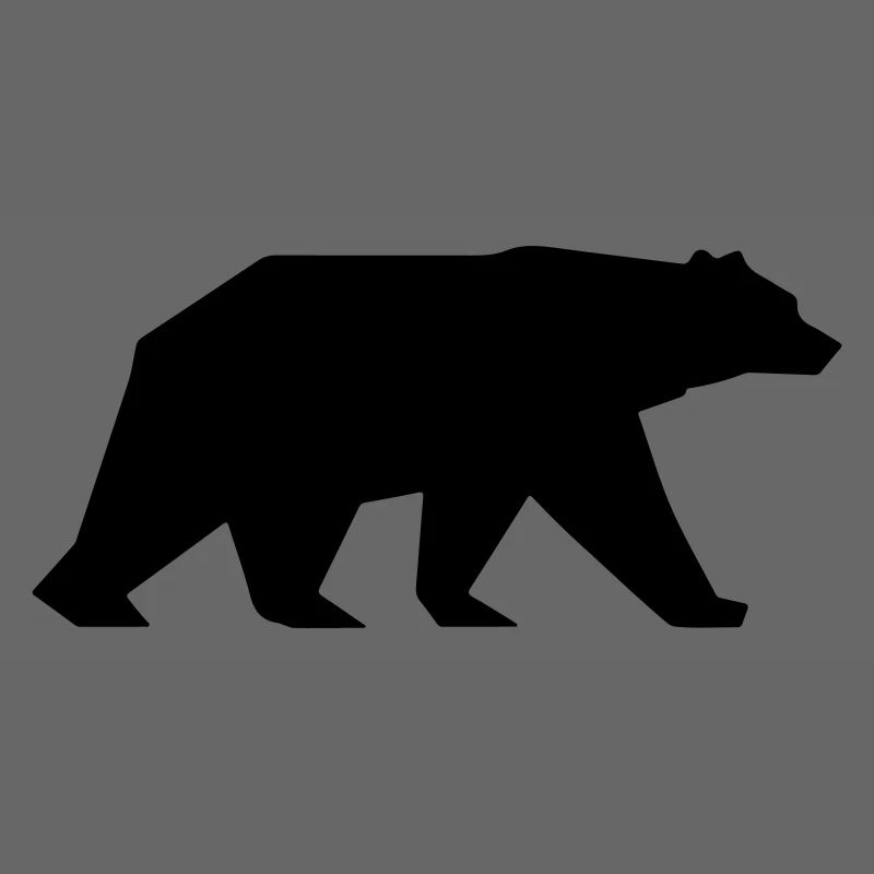 Bear silhouette icon