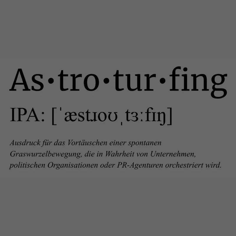 Astroturfing
