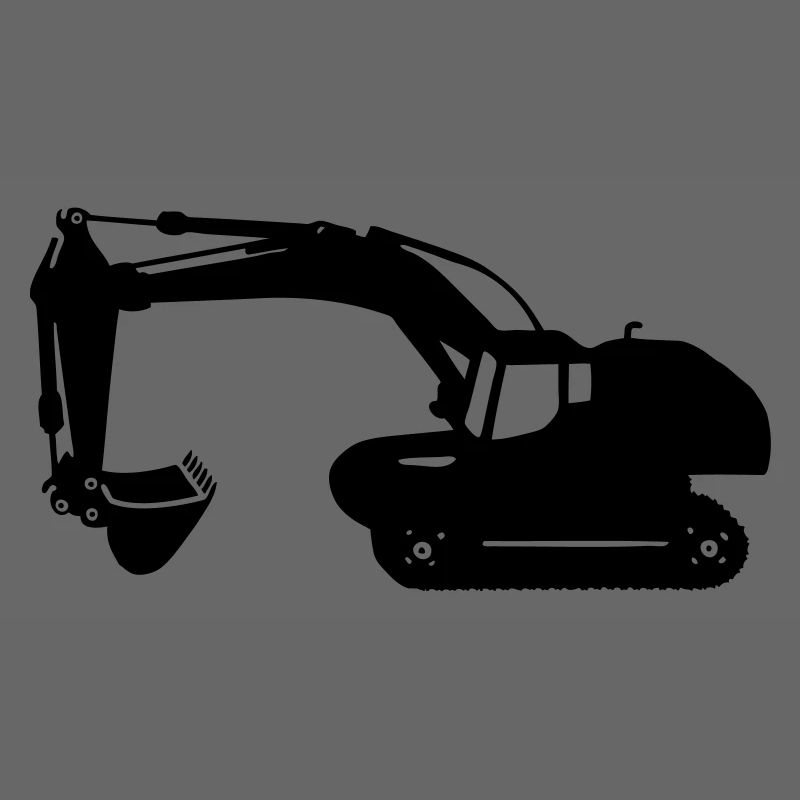digger backhoe excavator machine