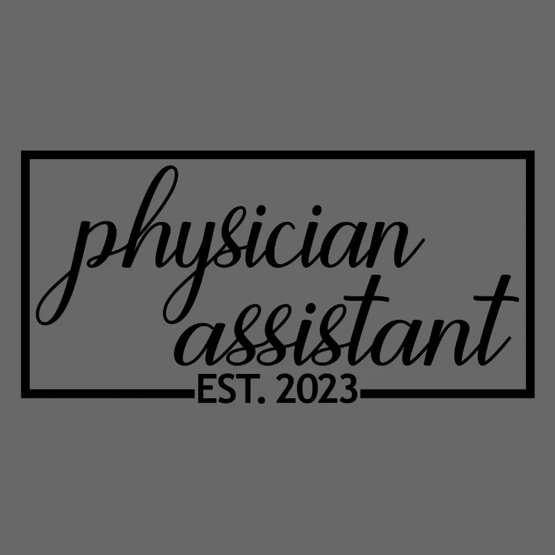 Physician Assistant Est. 2023 Abschlussgeschenk