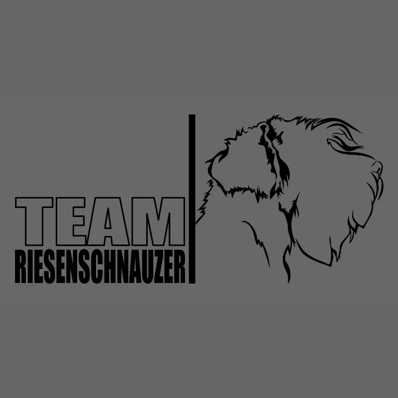 TEAM Schnauzer géant Chien Chien Wilsigns