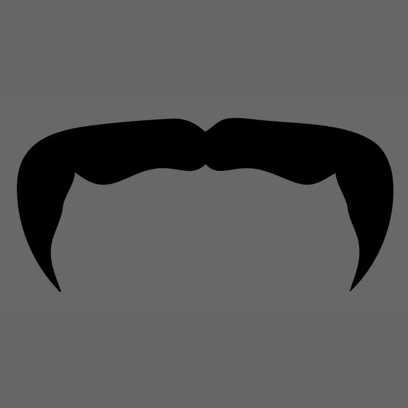 Hipster-Schnurrbart Schnurrbart Bart beard12