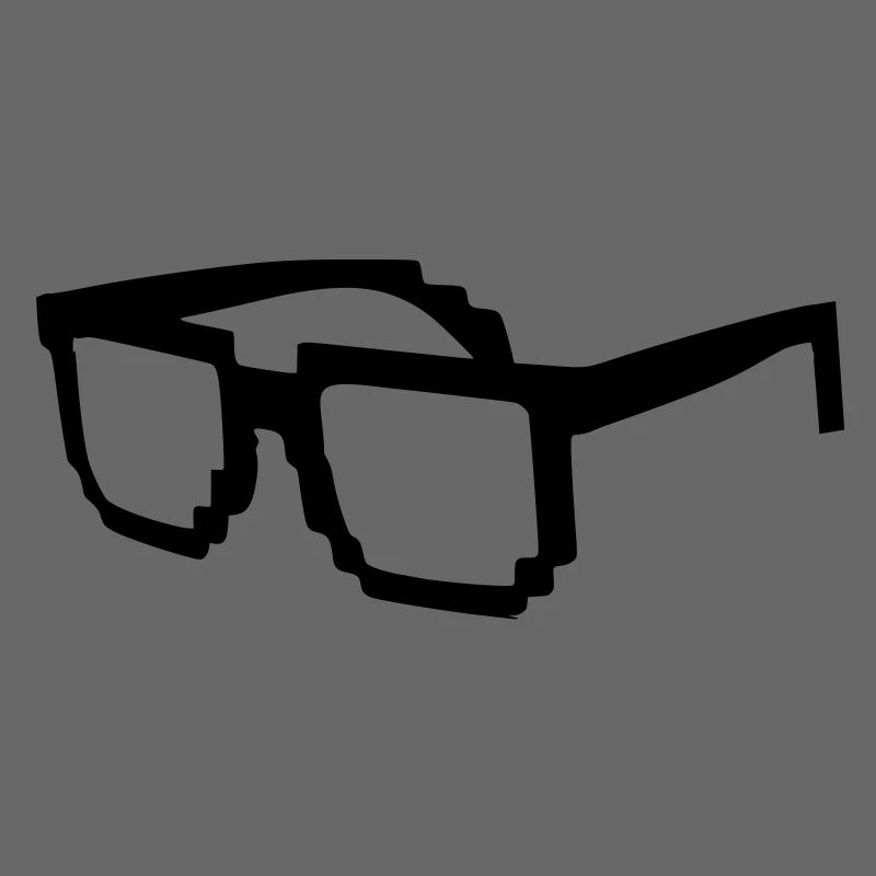 Nerd Brille Pixel