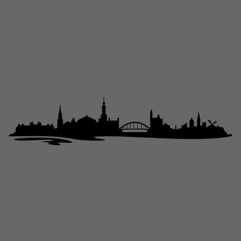 Skyline Amsterdam Wasser